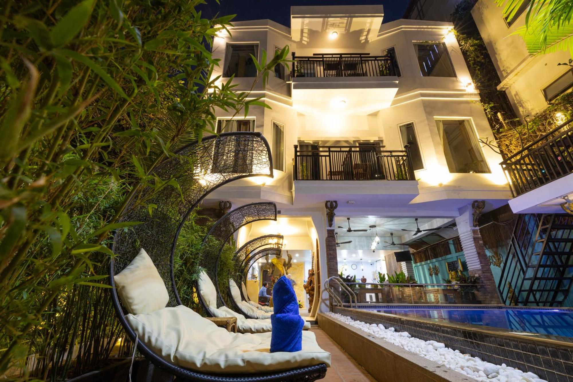 The Five Senses Boutique Hotel Siem Reap Exterior foto
